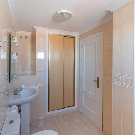 Apartamento Rosa Del Mar Playas De Vera Atico En Primera Linea De Playa Piscina Al Aire Libre Aparcamiento Gratuito Wifi Muy Rapido Acogedor Con Calefaccion Exterior photo